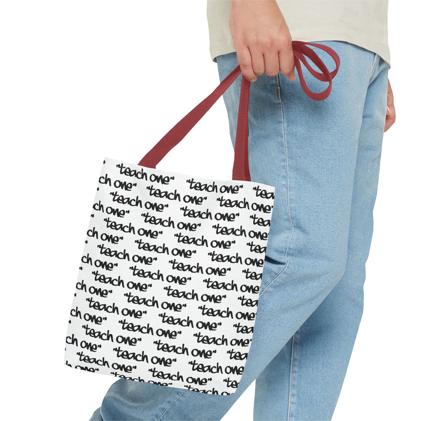 Inspiring Teach One Tote Bag - Motivational Everyday Carry