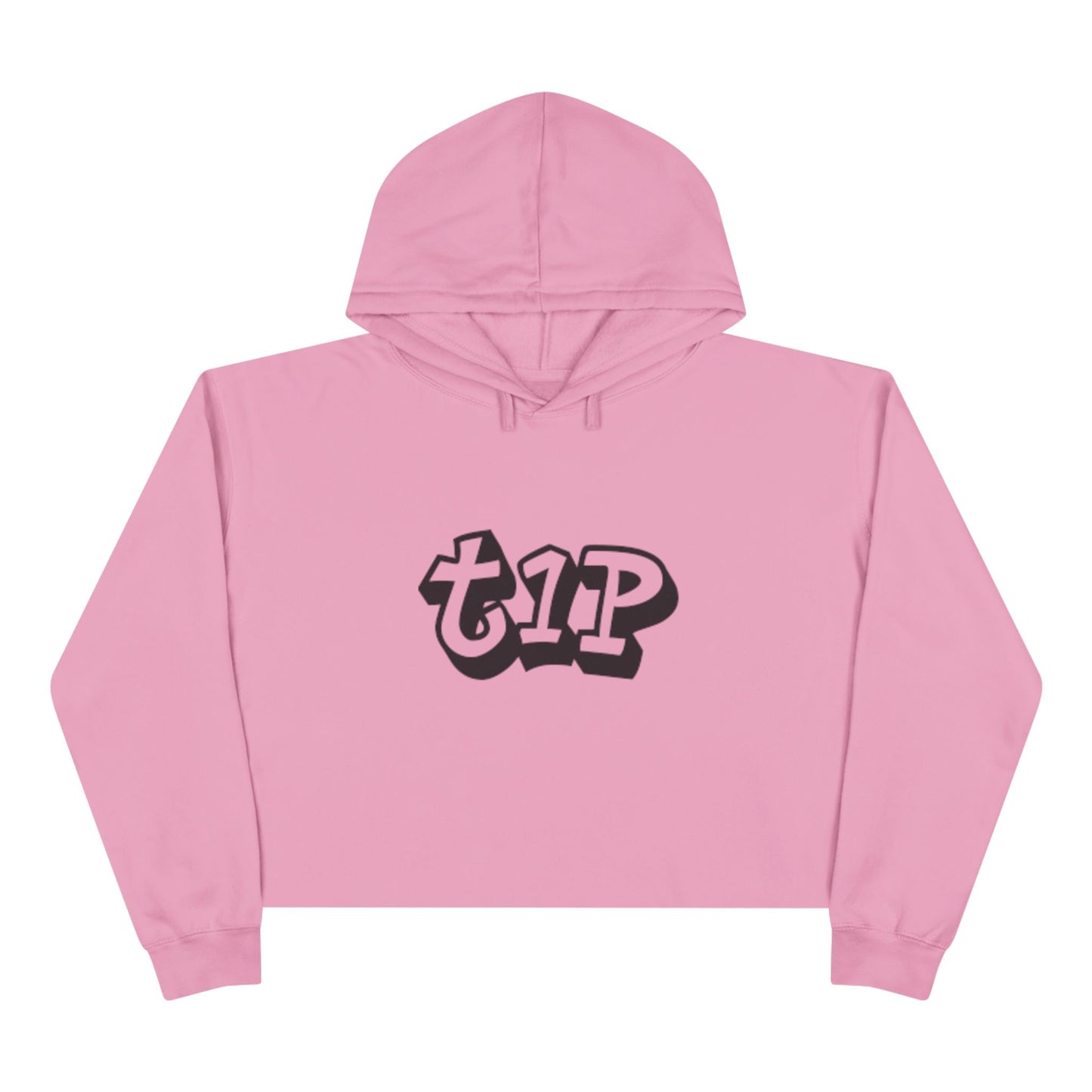 Urban Chic Crop Hoodie with Graphic Print, Trendy Streetwear, Gift for Youth, Casual Style, Comfortable Fashion