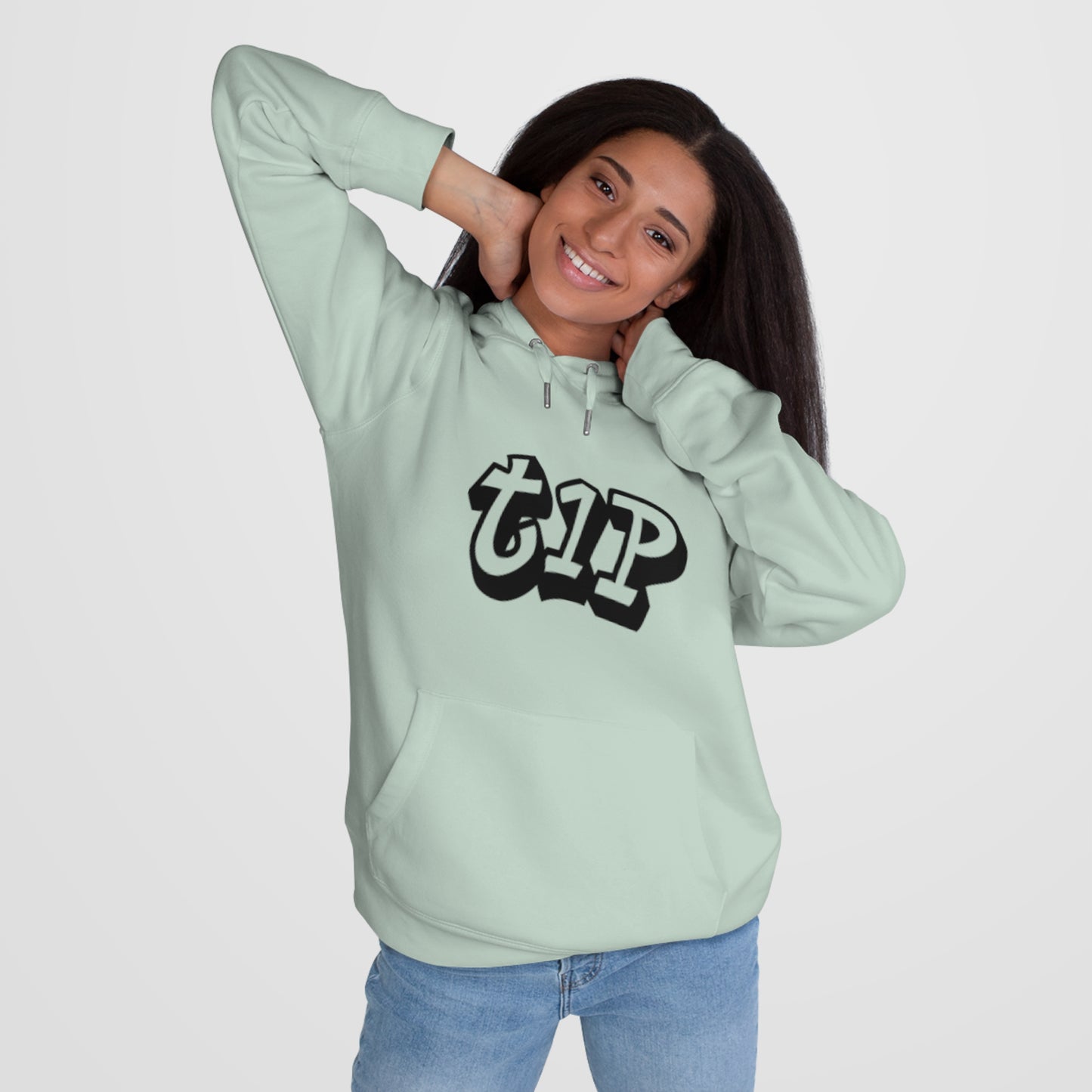 Stylish King Typography Hooded Sweatshirt for Trendy Streetwear, Gift for Him, Casual Style, Unique Graphic Hoodie, Cool Urban Fashion