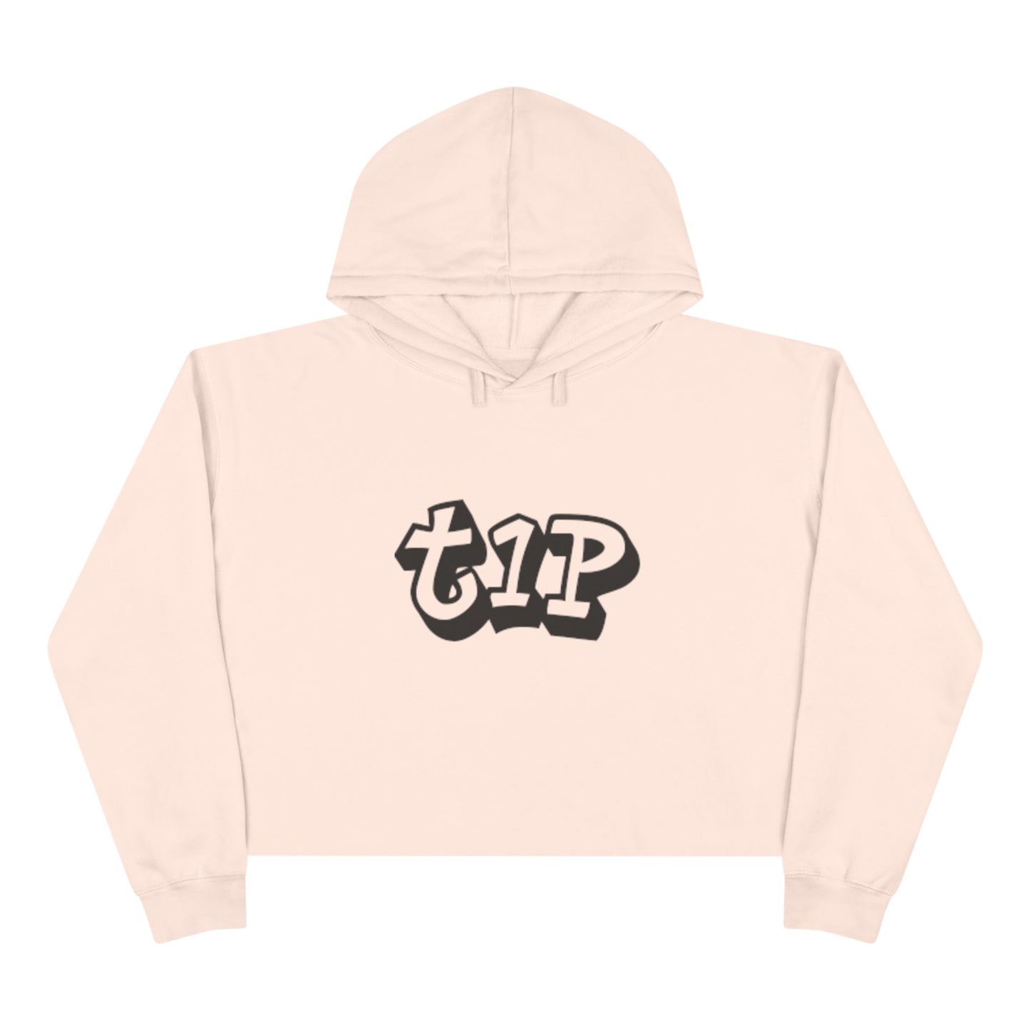 Urban Chic Crop Hoodie with Graphic Print, Trendy Streetwear, Gift for Youth, Casual Style, Comfortable Fashion