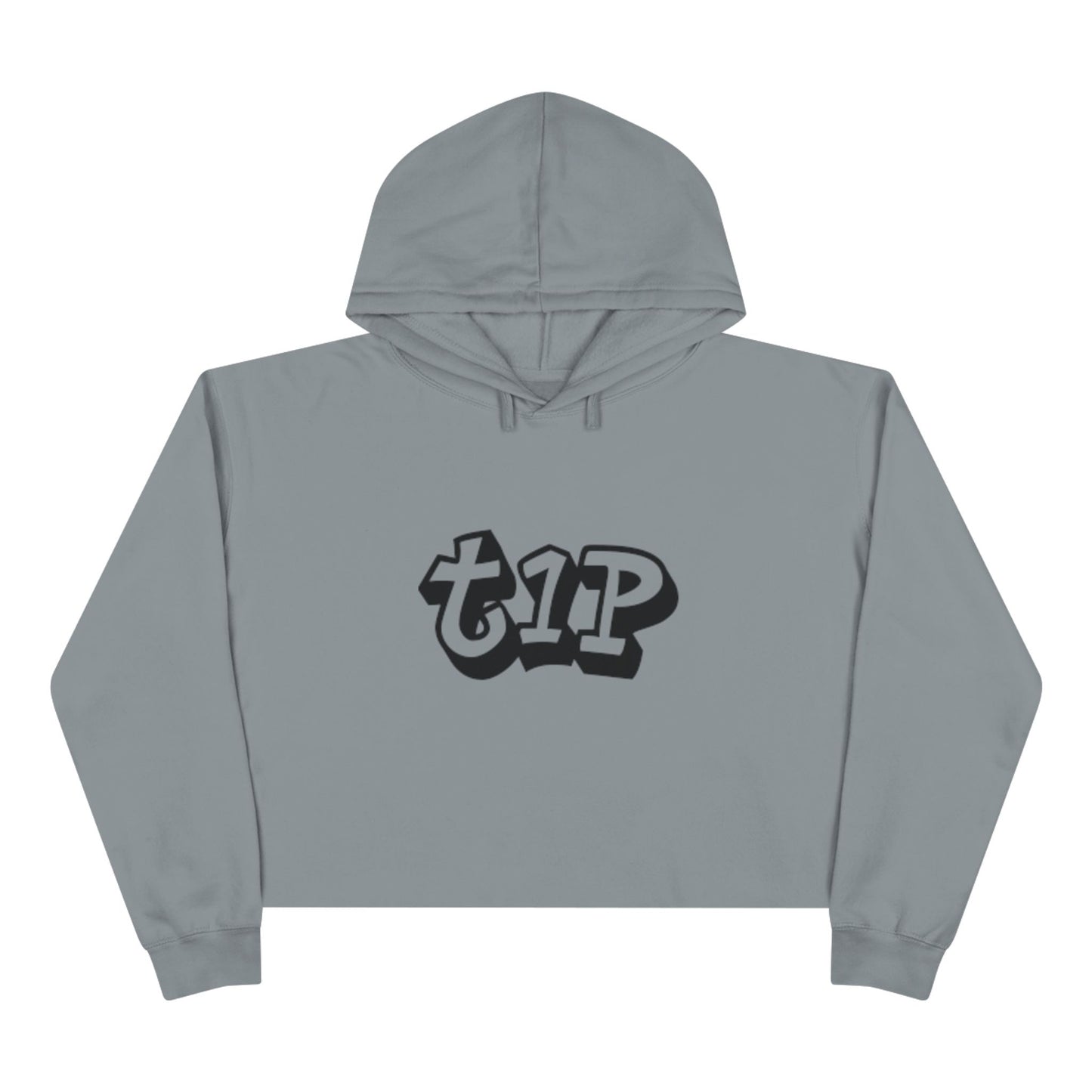 Urban Chic Crop Hoodie with Graphic Print, Trendy Streetwear, Gift for Youth, Casual Style, Comfortable Fashion
