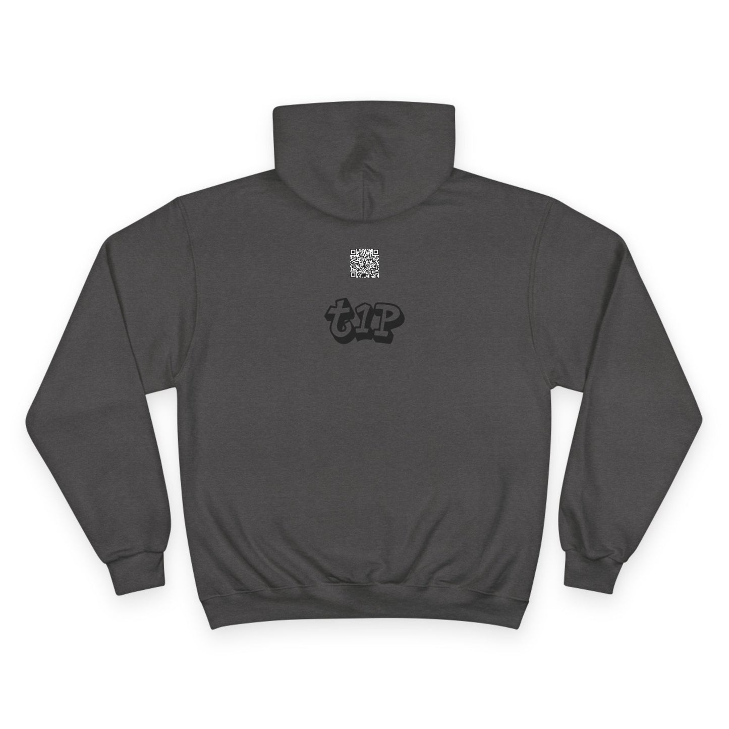 Retro-Inspired Champion Hoodie, Cozy Streetwear, Perfect Gift for Music Lovers, Unisex Casual Wear, Vintage Style Sweatshirt
