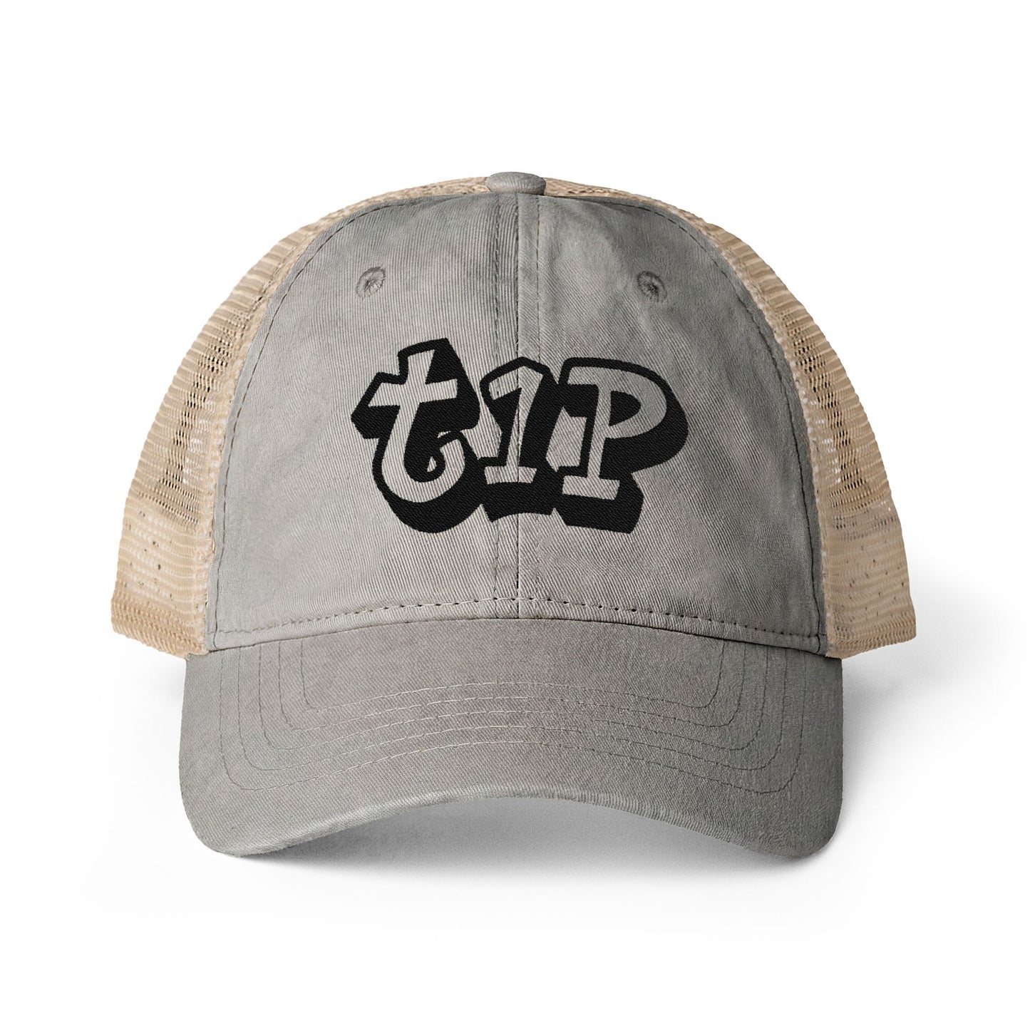 Women's Washed T1P Mesh-Back Cap