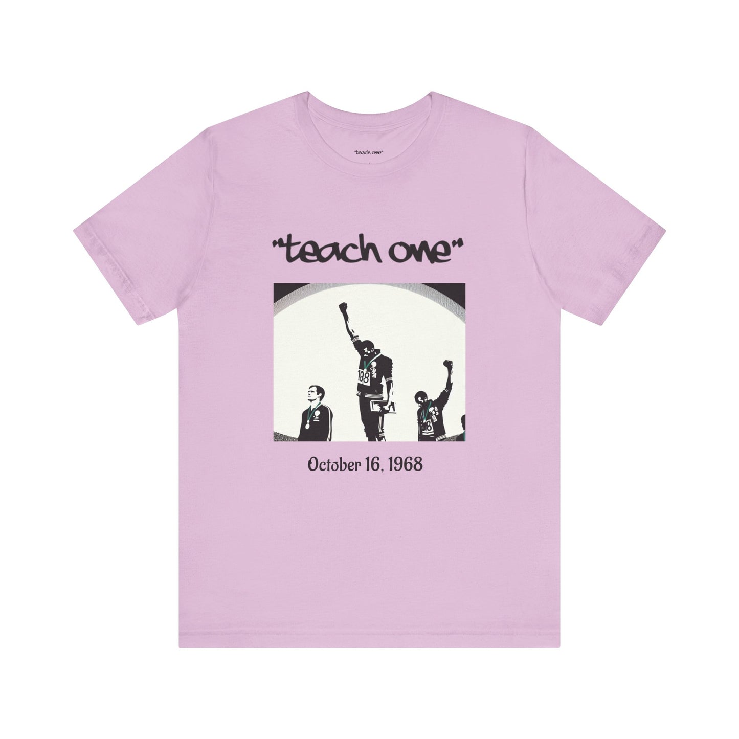 Empowerment Graphic Tee, Unisex Jersey Short Sleeve Shirt, Motivational T-Shirt, Gifts for Activists, Teach One Tee, Retro Style Shirt