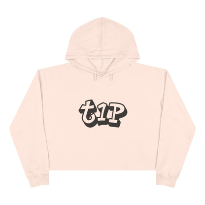 Urban Chic Crop Hoodie with Graphic Print, Trendy Streetwear, Gift for Youth, Casual Style, Comfortable Fashion