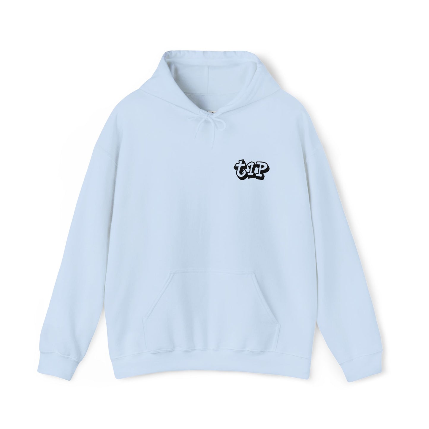 T1P Unisex Hoodie with Custom Design, Cozy Fashion, Casual Wear, Gift for All Occasions, Fall/Winter Style, Trendy Streetwear