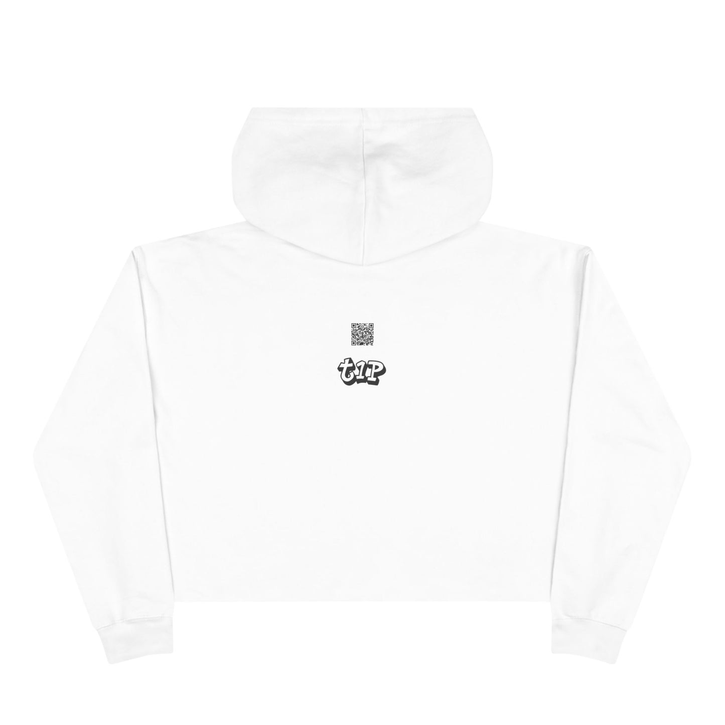 Urban Chic Crop Hoodie with Graphic Print, Trendy Streetwear, Gift for Youth, Casual Style, Comfortable Fashion