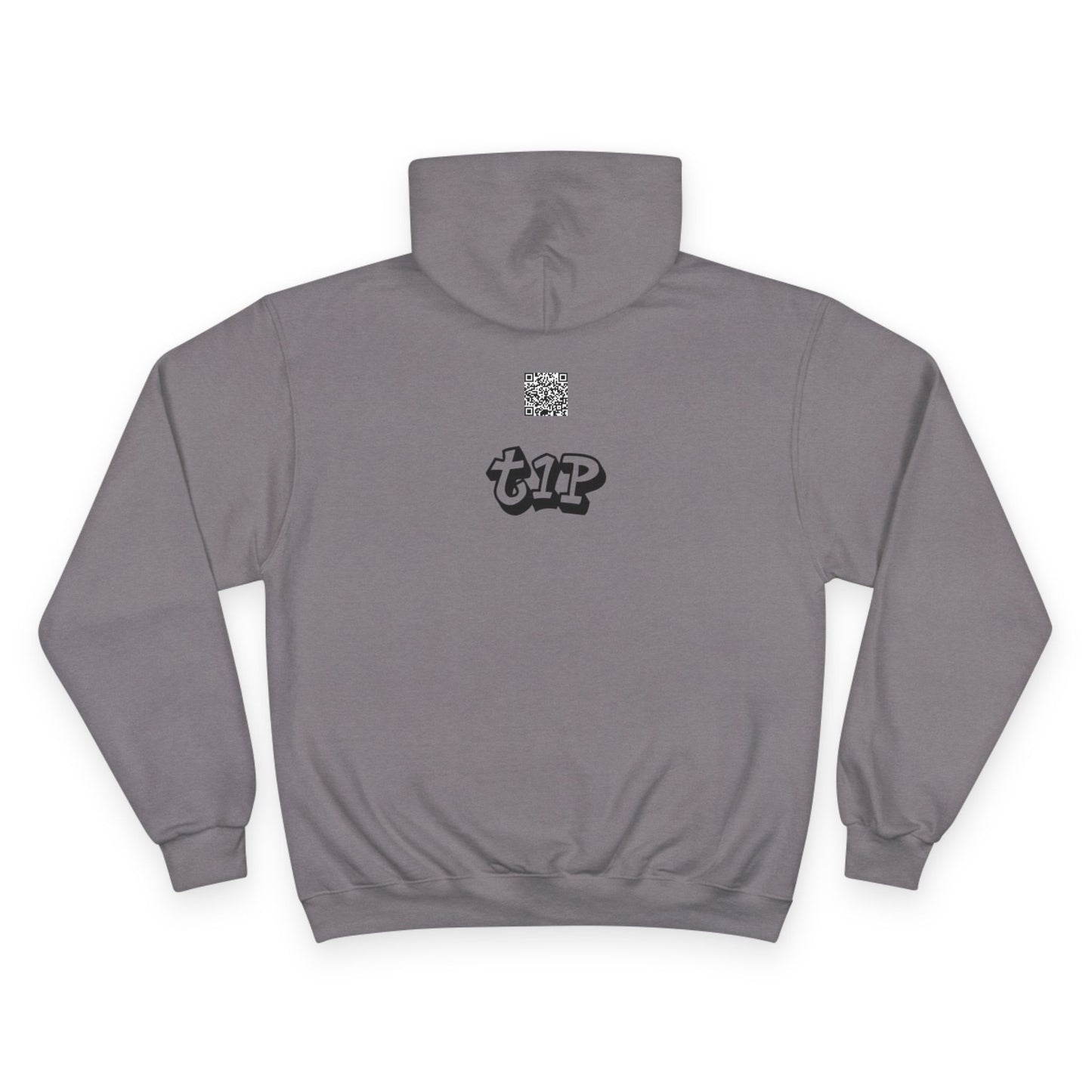 Retro-Inspired Champion Hoodie, Cozy Streetwear, Perfect Gift for Music Lovers, Unisex Casual Wear, Vintage Style Sweatshirt