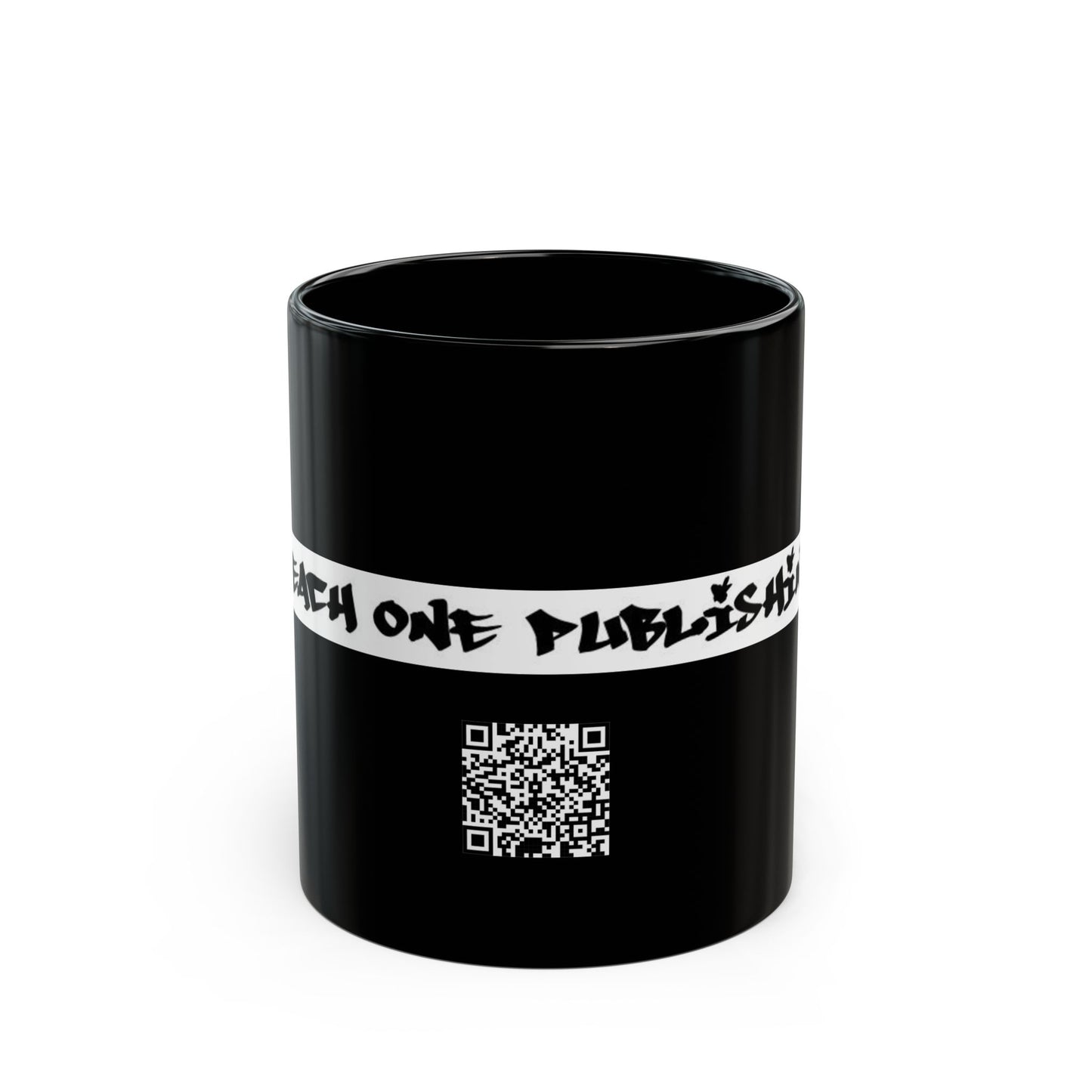 Custom Black Publishing Mug - 11oz & 15oz, Perfect for Writers & Creatives